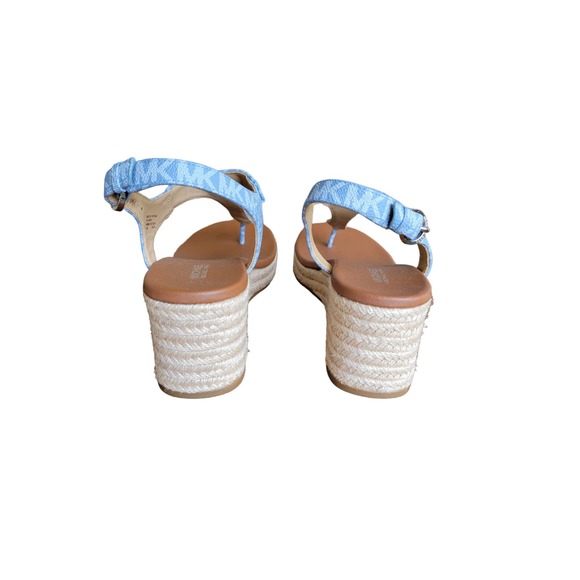 Michael Kors Baby Blue Espadrille sandals - Picture 3 of 7
